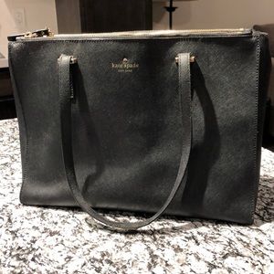 Black Kate Spade tote